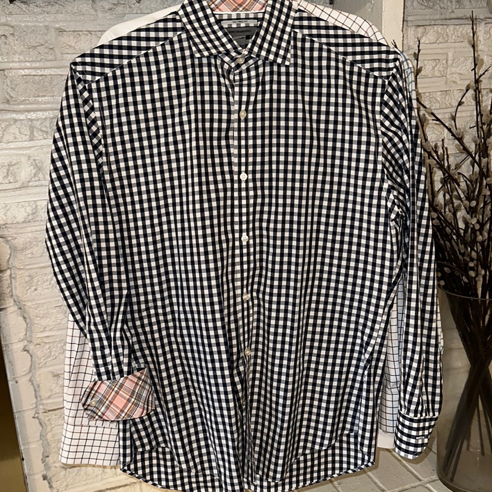 bundle $50 for all Five nice dress shirts from Johnston&Murphy.